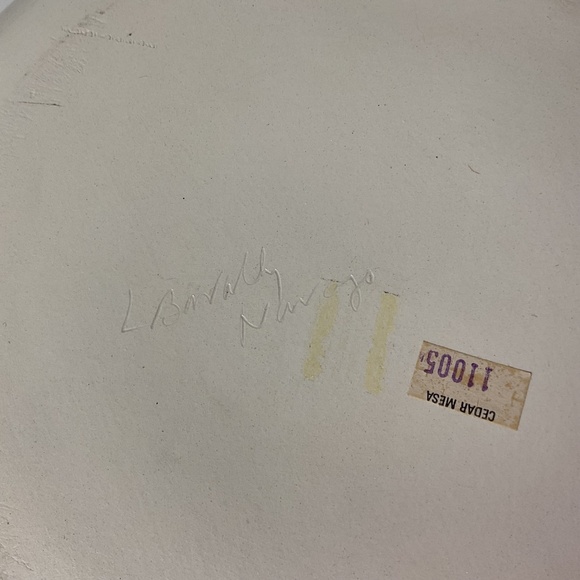 VTG Signed by Artist Navajo Native American Pottery Bowl Cedar Mesa - Picture 7 of 7